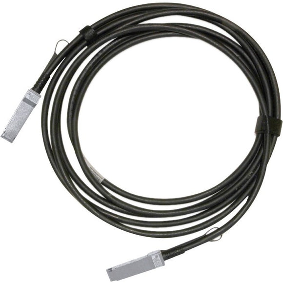 Mellanox Passive Copper Cable, IB EDR, up to 100Gb-s, QSFP28, 1m, Black, 30AWG - SystemsDirect.com