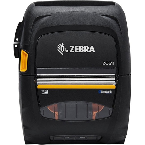 Zebra ZQ511 Mobile Direct Thermal Printer - Monochrome - Label-Receipt Print - Bluetooth