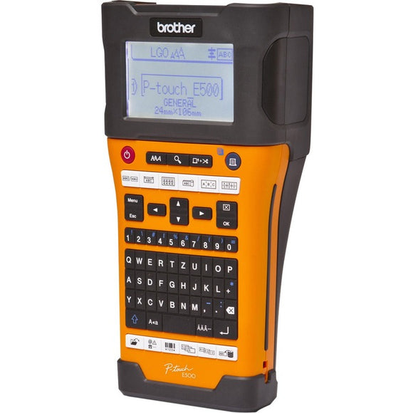 Brother Industrial Handheld Labeling Tool w- Auto Cutter & Computer Connectivity - SystemsDirect.com