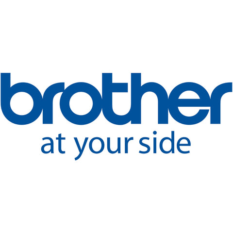 Brother 9mm (0.35") Black on White HGe Tape with Standard Adhesive 8m (26.2 ft) - 5 Pack