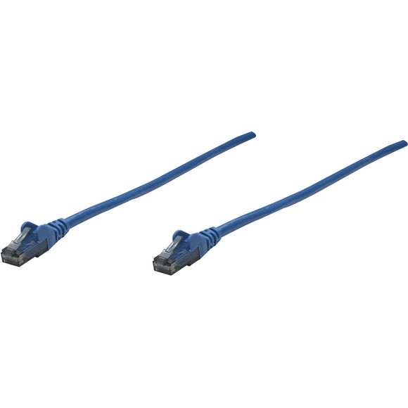 Intellinet Network Solutions Cat6 UTP Network Patch Cable, 100 ft (30 m), Blue