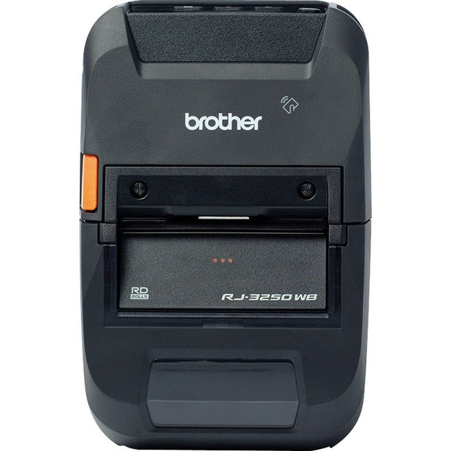 Brother RuggedJet RJ-3250WB-L Mobile Direct Thermal Printer Monochrome  Portable Label/Receipt Print Ethernet USB Bluetooth Black 