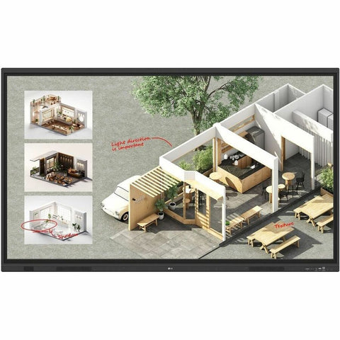 LG CreateBoard 75TR3DQ-B Collaboration Display