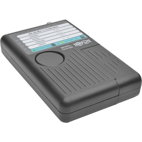 Tripp Lite Network Cable Continuity Tester Cat5/Cat6/6a RJ11 RJ45 USB BNC