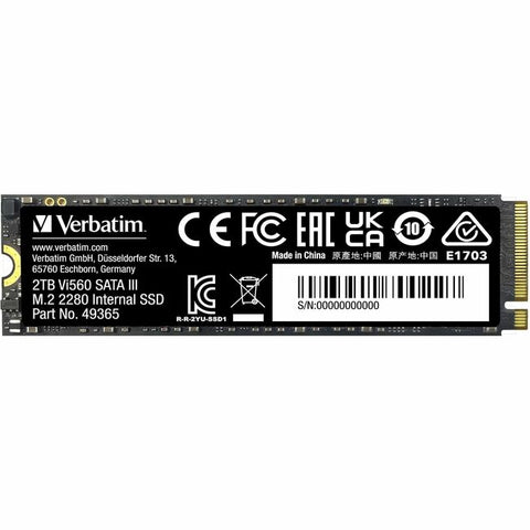 Verbatim Vi560 2 TB Solid State Drive - M.2 2280 Internal - SATA (SATA/600)