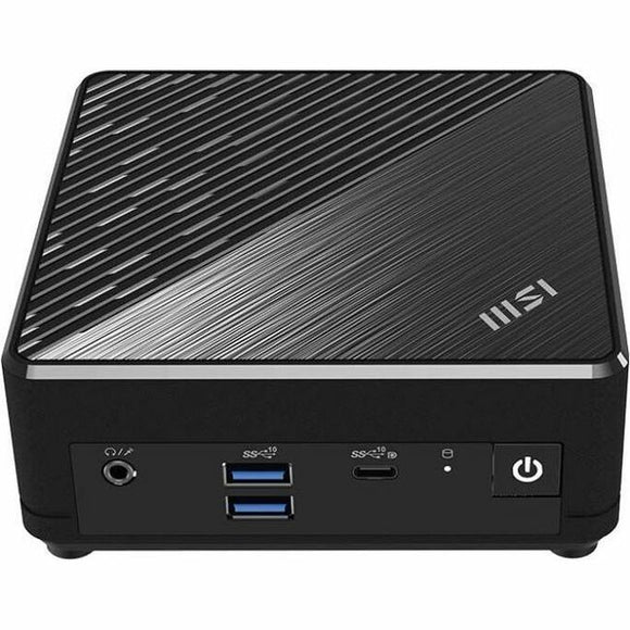 MSI Cubi N ADL Cubi N ADL S-055BUS Barebone System - Mini PC - Socket BGA-1264 - 1 x Intel N-series N100 Quad-core (4 Core)