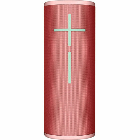 Ultimate Ears MEGABOOM 4 Portable Waterproof Bluetooth Speaker With Powerful 360-Degree Sound and Thundering Bass, Floating Speaker With 20-Hour Battery and 147ft (45m) Range, Red