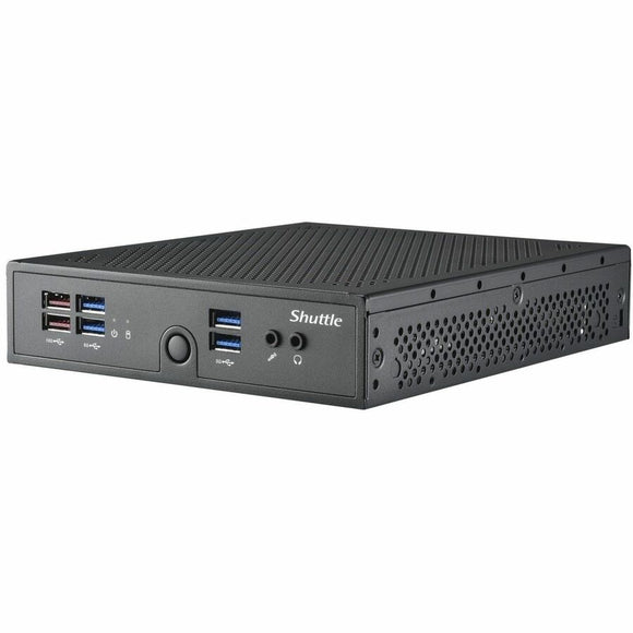 Shuttle XPC slim DS50U5 Barebone System - Slim PC - 1 x Processor Support - 1 Core i5 13th Gen i5-1335U 1.30 GHz Deca-core (10 Core)