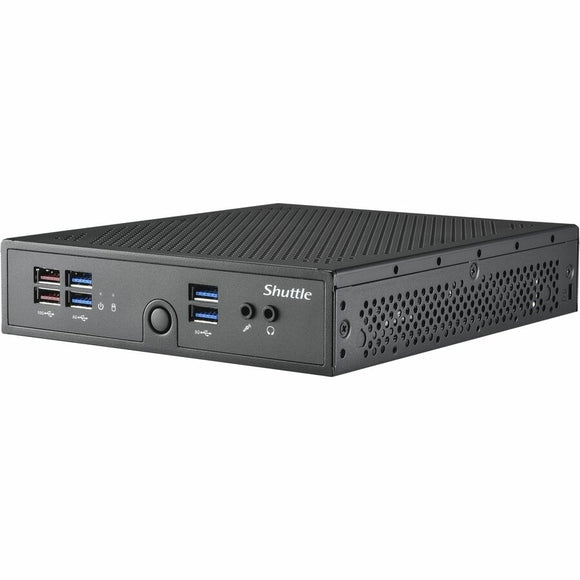 Shuttle XPC slim DS50U3 Barebone System - Slim PC - 1 x Processor Support - 1 Core i3 13th Gen i3-1315U 1.20 GHz Dual-core (2 Core)