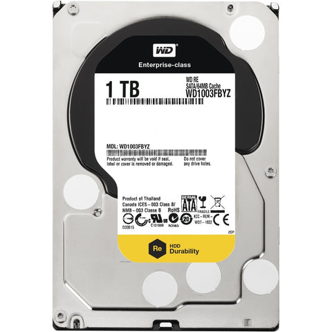WD RE WD1003FBYZ 1 TB Hard Drive - 3.5" Internal - SATA (SATA/600)