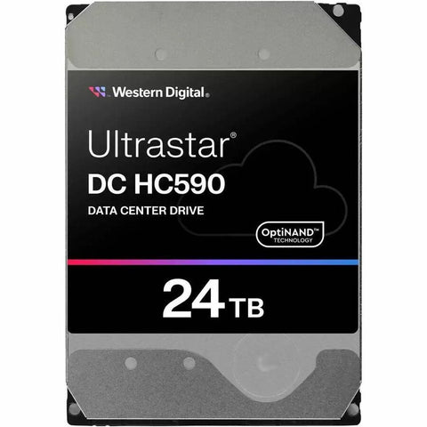 Western Digital Ultrastar DC HC500 0F65684 24 TB Hard Drive - 3.5" Internal - SATA (SATA/600) - Conventional Magnetic Recording (CMR) Method