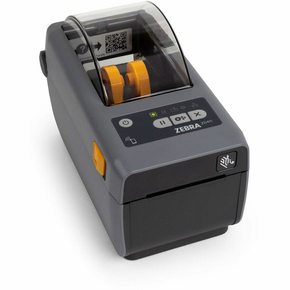 Zebra ZD411 Desktop, Retail, Hospitality, Healthcare, Government Direct Thermal Printer - Monochrome - Label/Receipt Print - Fast Ethernet - USB - USB Host - Bluetooth - Near Field Communication (NFC) - US
