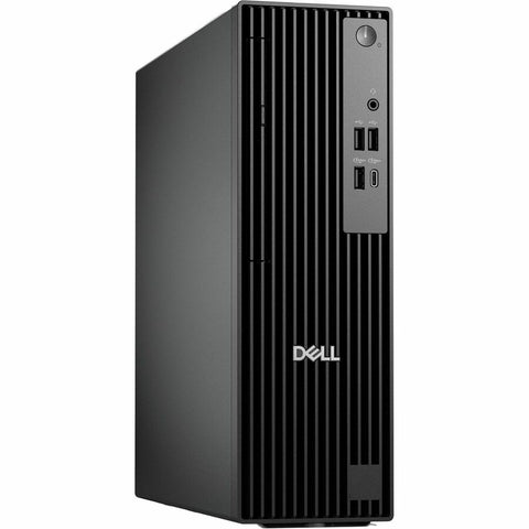 Dell Pro QCS1255 Desktop Computer - AMD Ryzen 5 PRO 8500G - 16 GB - 512 GB SSD - Slim PC - Standard Black