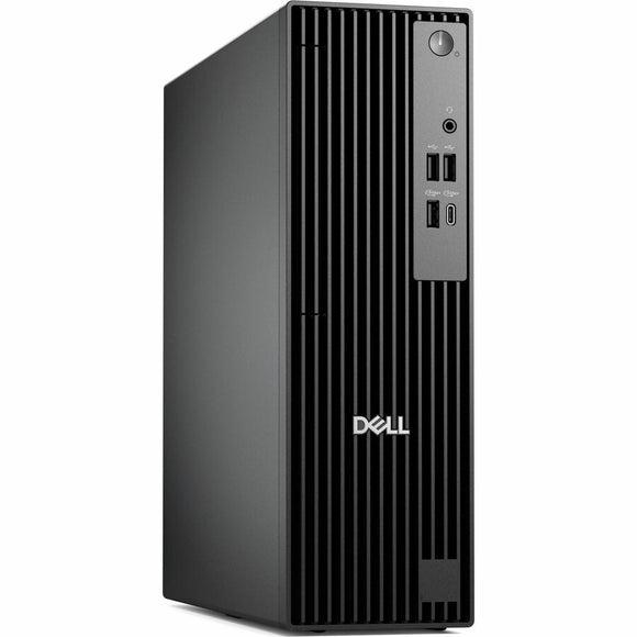Dell Pro QCS1250 Desktop Computer - Intel Core Ultra 7 265 - vPro Technology - 16 GB - 512 GB SSD - Slim PC - Standard Black