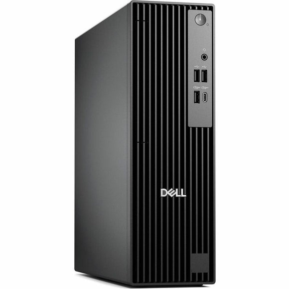 Dell Pro QCS1250 Desktop Computer - Intel Core Ultra 5 235 - 16 GB - 512 GB SSD - Slim PC - Black