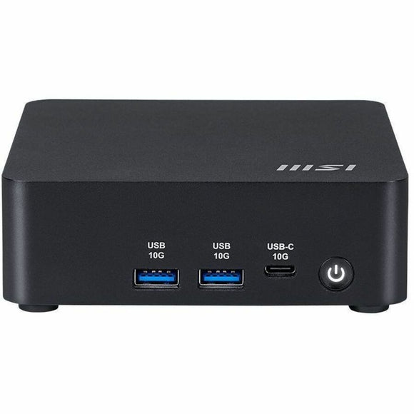 MSI Cubi NUC AI 1UMG-012US NUC Desktop Computer - Intel Core Ultra 5 125H - 16 GB - 1 TB SSD - Mini PC - Black