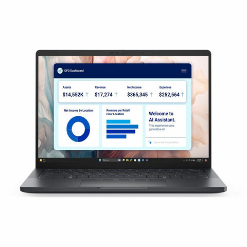 Dell Pro 13 Premium PA13250 13.3" Touchscreen Copilot+ PC Notebook - QHD+ - Intel Core Ultra 7 268V - vPro Technology - Intel Evo Platform - 32 GB - 512 GB SSD - English (US) Keyboard - Magnetite
