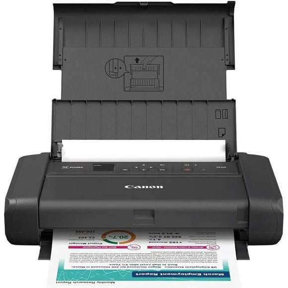 Canon PIXMA TR160 Portable Wired/Wireless Inkjet Printer - Color