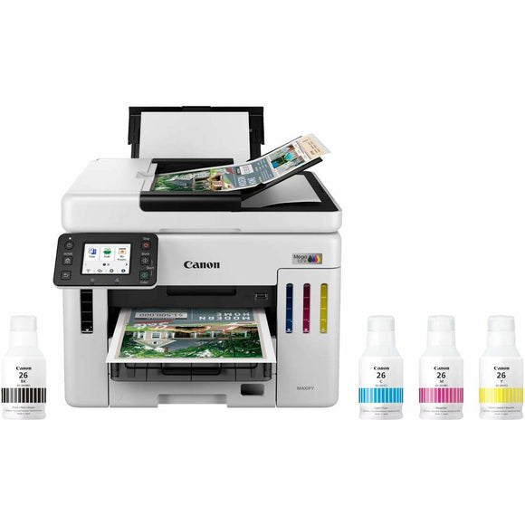 Canon GX7120 Wired & Wireless MegaTank Inkjet Multifunction Printer - Color