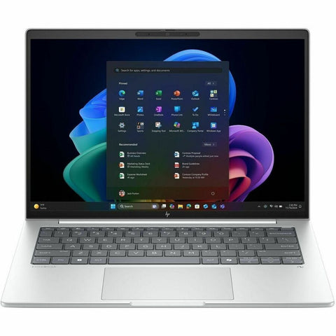 HP EliteBook 8 G1i 14" Touchscreen Notebook - WUXGA - Intel Core Ultra 5 236V - vPro Technology - 16 GB - 512 GB SSD - English Keyboard - Glacier Silver Aluminum