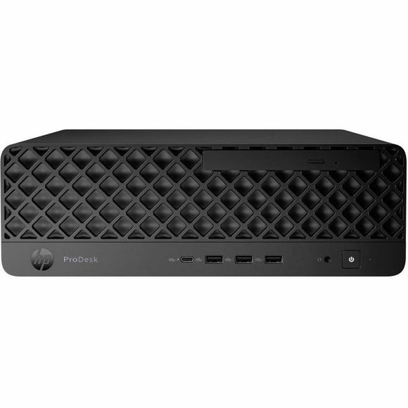 HP ProDesk 4 G1i Desktop Computer - Intel Core Ultra 5 15th Gen 235 - vPro Technology - 16 GB - 256 GB SSD - Small Form Factor - Jack Black - Smart Buy