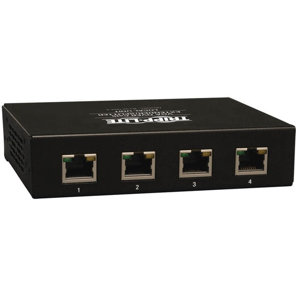 Tripp Lite VGA over Cat5/Cat6 Video Extender 4-Port Transmitter Splitter HD15 RJ45 TAA