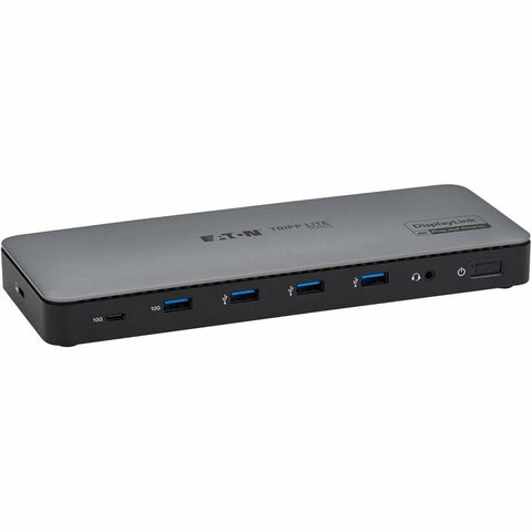 Eaton Tripp Lite Series USB-C Universal Dock, Triple Display - 4K HDMI and DisplayPort, USB 3.2 Gen 1/Gen 2 Hub, GbE, 100W PD Charging