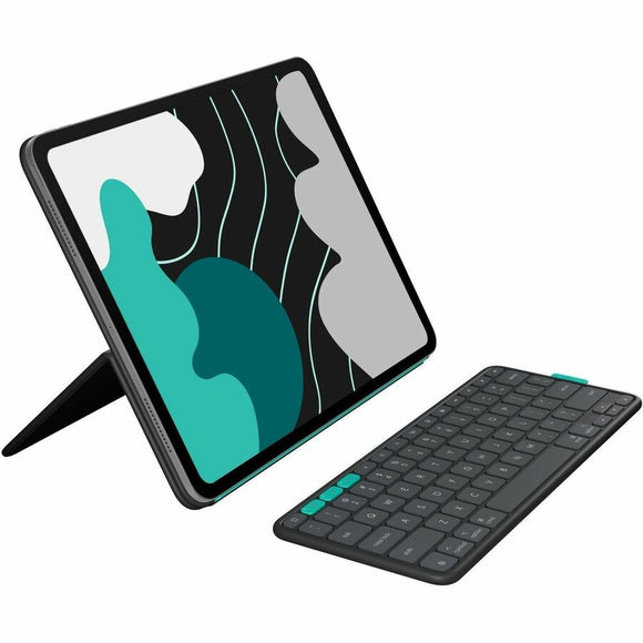 Logitech Flip Folio, Keyboard Case for iPad Pro 13-inch (M4) & iPad Air 13-inch (M2 & M3) (2024, 2025) - Graphite