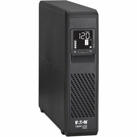 Eaton Tripp Lite Series 1500VA 1050W 120V Line-Interactive Pure Sine Wave Cloud-Connected UPS with Remote Monitoring - 10 NEMA 5-15R Outlets (Surge and Battery Backup), LCD, 5-15P Plug, Tower