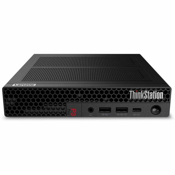 Lenovo ThinkStation P3 Gen 2 30K50021US Workstation - 1 x Intel Core Ultra 5 235 - 16 GB - 512 GB SSD - Tiny - Black