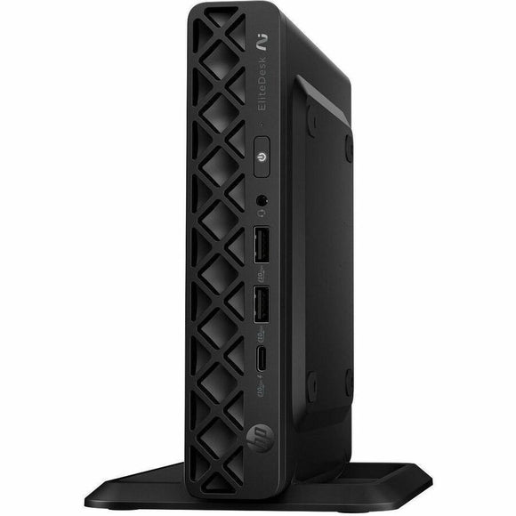 HP EliteDesk 8 G1a Desktop Computer - AMD Ryzen AI 7 350 - 32 GB - 512 GB SSD - Mini PC - Jack Black