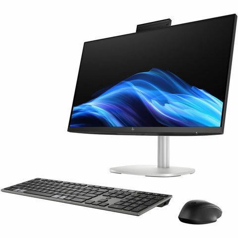 HP EliteStudio 8 AiO G1i All-in-One Computer - Intel Core Ultra 5 235 - vPro Technology - 32 GB - 512 GB SSD - 23.8" Full HD - Desktop - Pike Silver