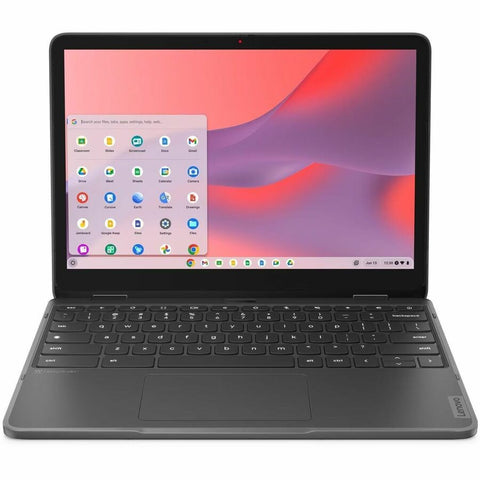 Lenovo 500e Yoga Chromebook Gen 4 82W4002XUS 12.2" Touchscreen Convertible 2 in 1 Chromebook - WUXGA - 60 Hz - Intel N-Series N100 - 4 GB - 32 GB Flash Memory - English Keyboard - Graphite Gray