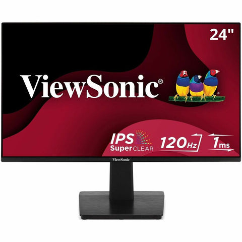 Viewsonic VA2448-MH 24 Inch Full HD 1080p IPS Monitor with 120Hz, Variable Refresh Rate, Eye Care, HDMI, and VGA Inputs for Home and Office