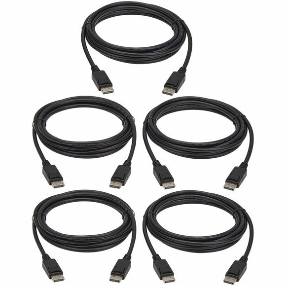 Tripp Lite series P580-010-5PK DisplayPort Audio/Video Cable