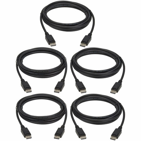 Tripp Lite series P580-010-5PK DisplayPort Audio/Video Cable