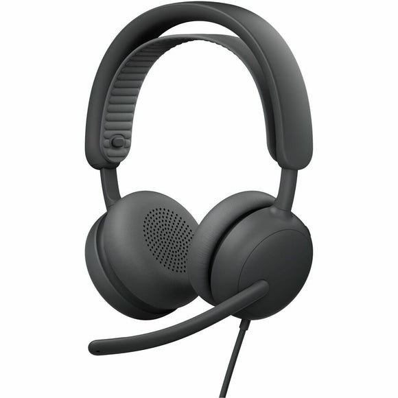 Logitech Zone Wired 2 for Business - Noise-Canceling Headset with Adaptive Hybrid ANC, Microsoft Teams Certified, USB-C with USB-A adapter, Graphite