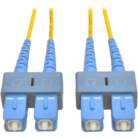 Eaton Tripp Lite Series Duplex Singlemode 9/125 Fiber Patch Cable (sc/sc), 3m (1