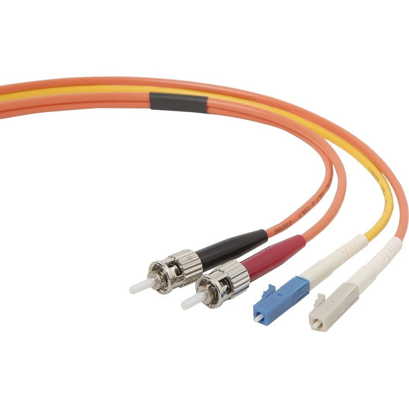Belkin International Inc Mode Conditioning Cable - Lc Single Mode (m) - St Multi-mode (m) - 10 Ft - Fiber