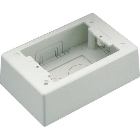 Panduit Corp Sgl Gang Two-piece Screw Together Outlet