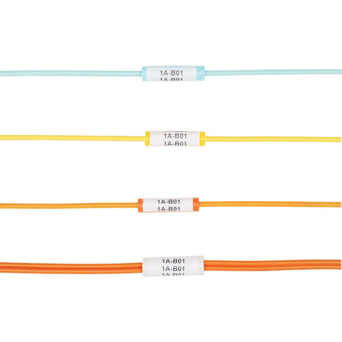 Panduit Corp 2in Wh Cbl Id For 3mm Dup Fib Cab 100pk
