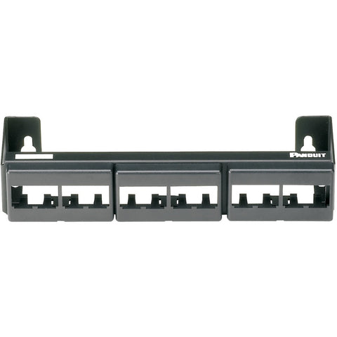 Panduit Corp Patch Panel 12pt Wm Blk Ea