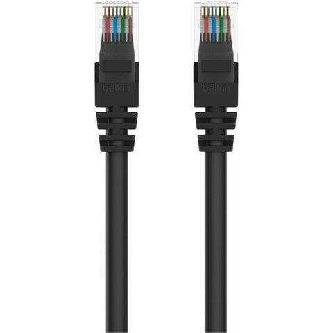 Belkin International Inc Belkin Patch Cable - Unshielded Twisted Pair (utp) - Male Left Gender - Male Rig