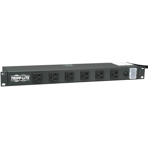 Eaton Tripp Lite Series 1u Rack-mount Power Strip, 120v, 20a Circuit Breaker , L5-20p,