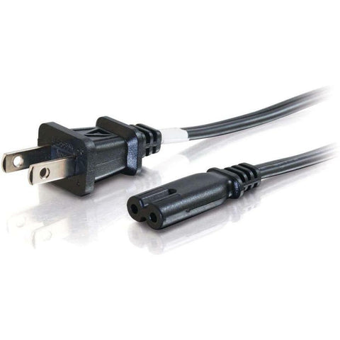 C2g Power Cord - Power Nema 1-15p - Male Left Gender - Power Iec 320 En 60320 C7 - F