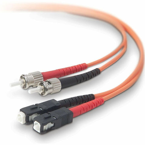 Belkin International Inc Belkin Fiber Patch Cable - Fiber Optic - Male Left Gender - Male Right Gender -