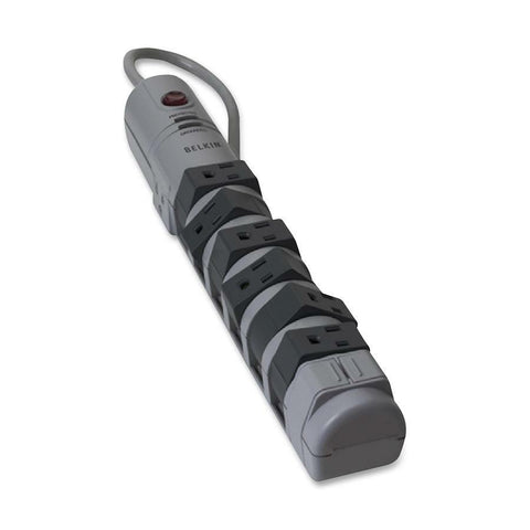 Belkin International Inc 8-outlet Pivot-plug Surge Protector, 6 F