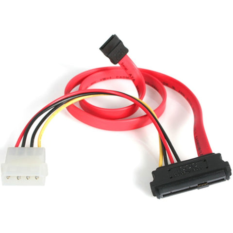 Startech Storage Cable -  1-sata (7 Pin, Data) Left Connector - Female Left Gender - 1-sf