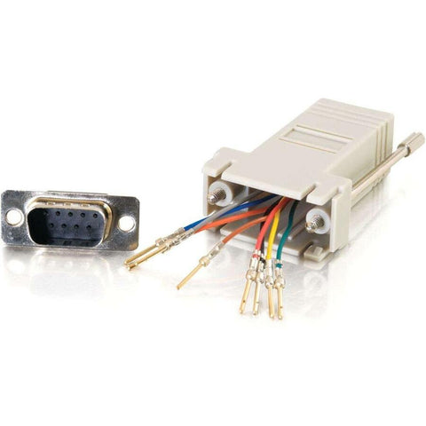 C2g Rj45 / Db9m Mod Adptr Grey - Simplifies The Connection Of Dumb Terminals To A Ce