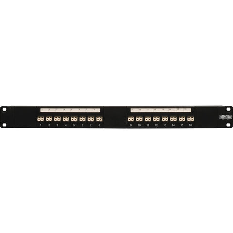 Eaton Tripp Lite Series 16-port Fiber Patch Panel, 1u (lc/lc), Multimode Or Sing